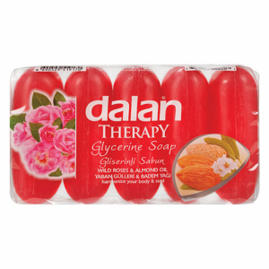 Мыло глицериновое dalan Therapy "Дикие розы и Миндальное масло" 350 г.
